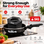 Smart Universal Detachable Pot & Pan Handler – Heat Resistant Removable Cookware Handle with Secure Lock & Anti-Slip Grip