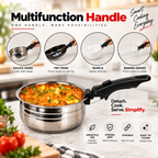 Smart Universal Detachable Pot & Pan Handler – Heat Resistant Removable Cookware Handle with Secure Lock & Anti-Slip Grip